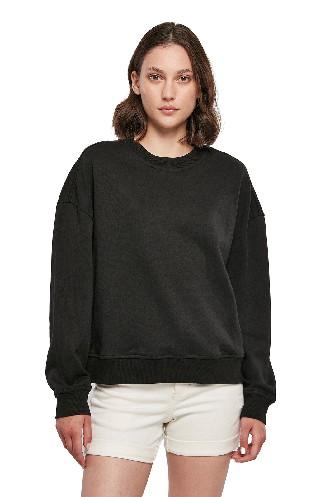 Women’s oversized crew neck sweatshirt