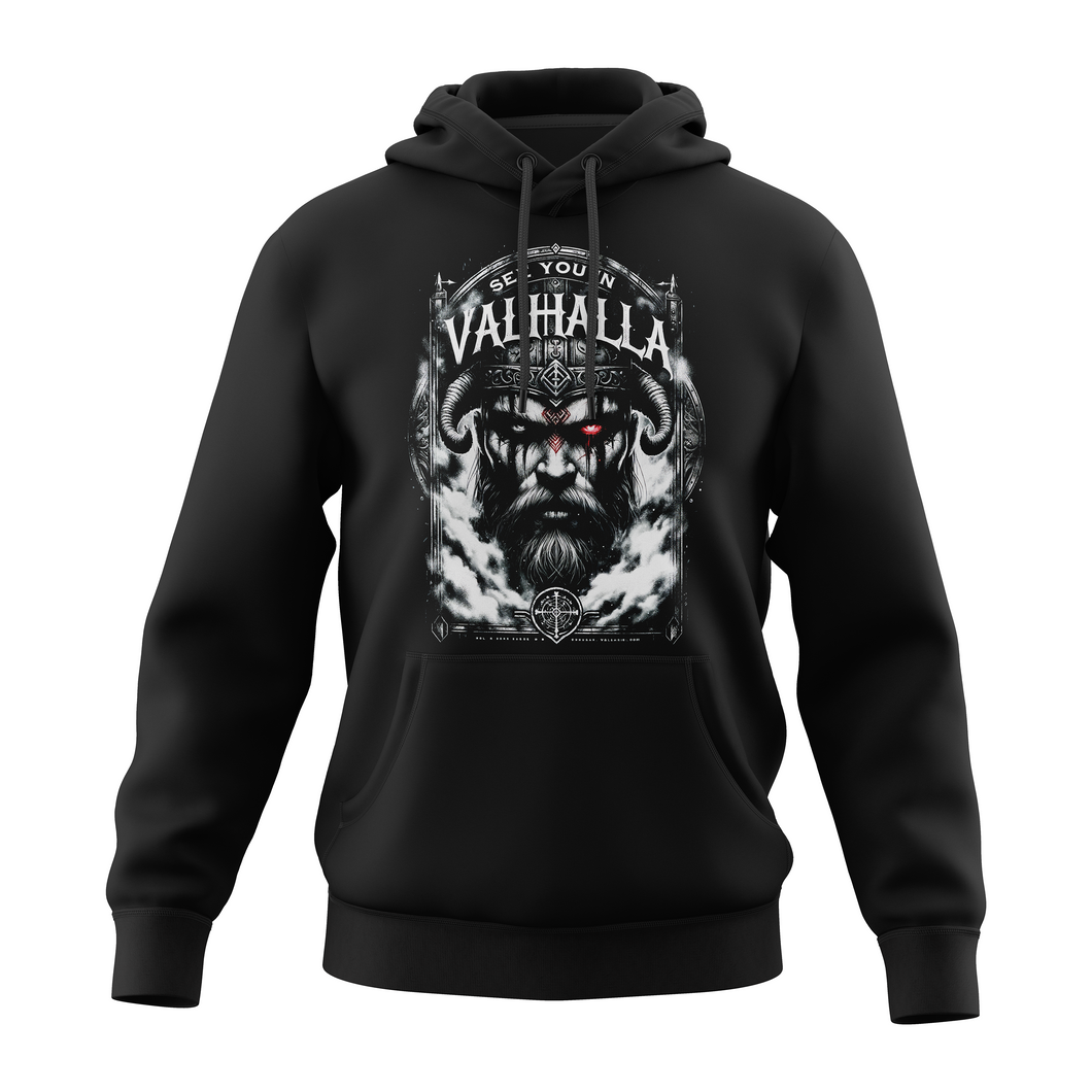 Vikings Men's Hoodie See You in Valhalla