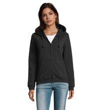 Load image into Gallery viewer, Women&#39;s Essential Premium Zip Hoodie
