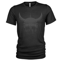 Load image into Gallery viewer, Ancient Viking Warrior Dark Skull Men&#39;s T-Shirt
