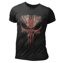 Load image into Gallery viewer, British Punk Military Punisher Skull Men&#39;s T Shirt
