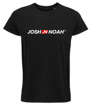 Load image into Gallery viewer, Original Josh &amp; Noah Raw Denim Organic Cotton T-shirt for jeans, Front Print Crew Neck
