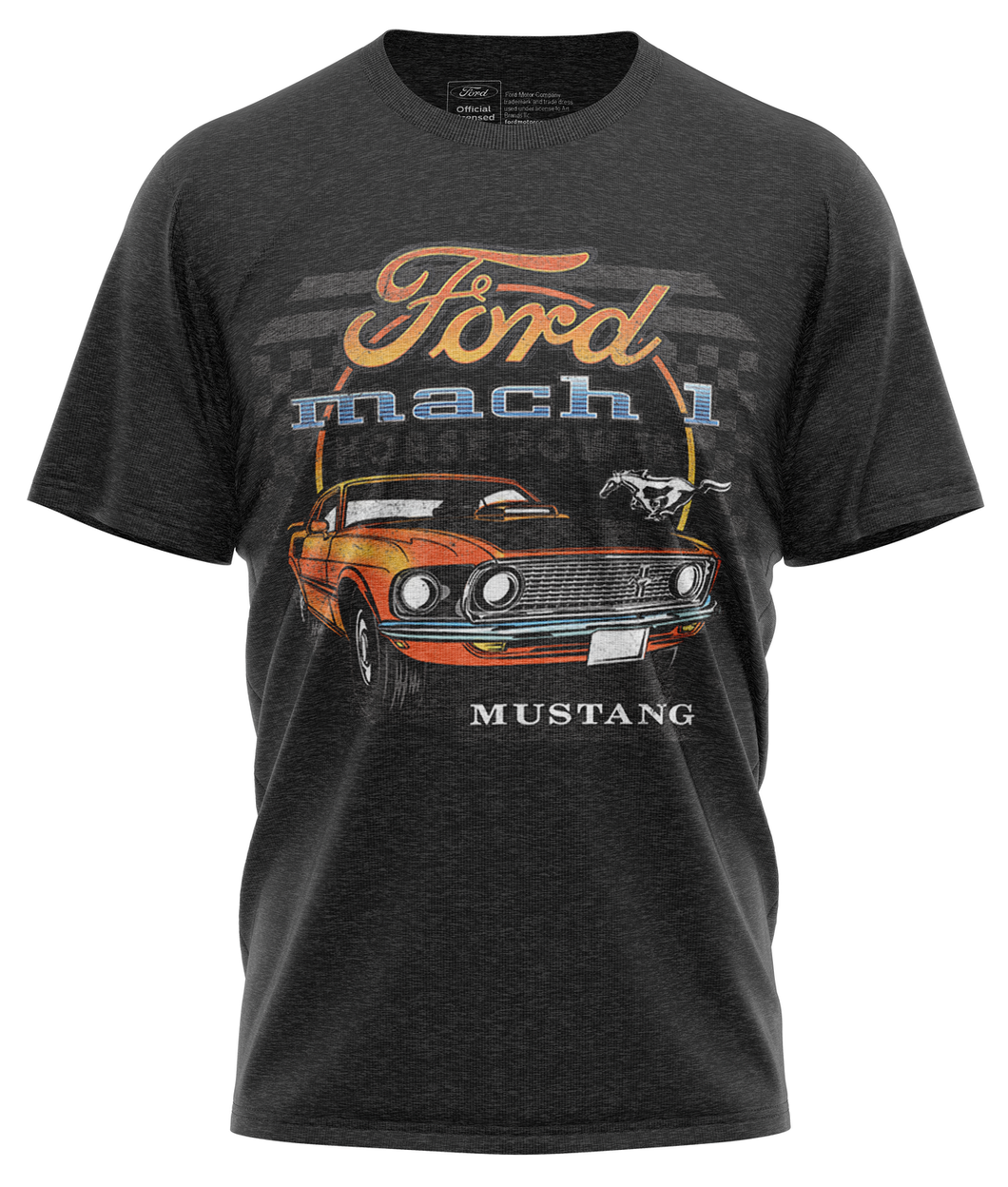 Ford Mustang Retro Mach 1 Men's T Shirt