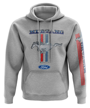 Load image into Gallery viewer, Ford Mustang Vintage Tribar Hoodie #1917
