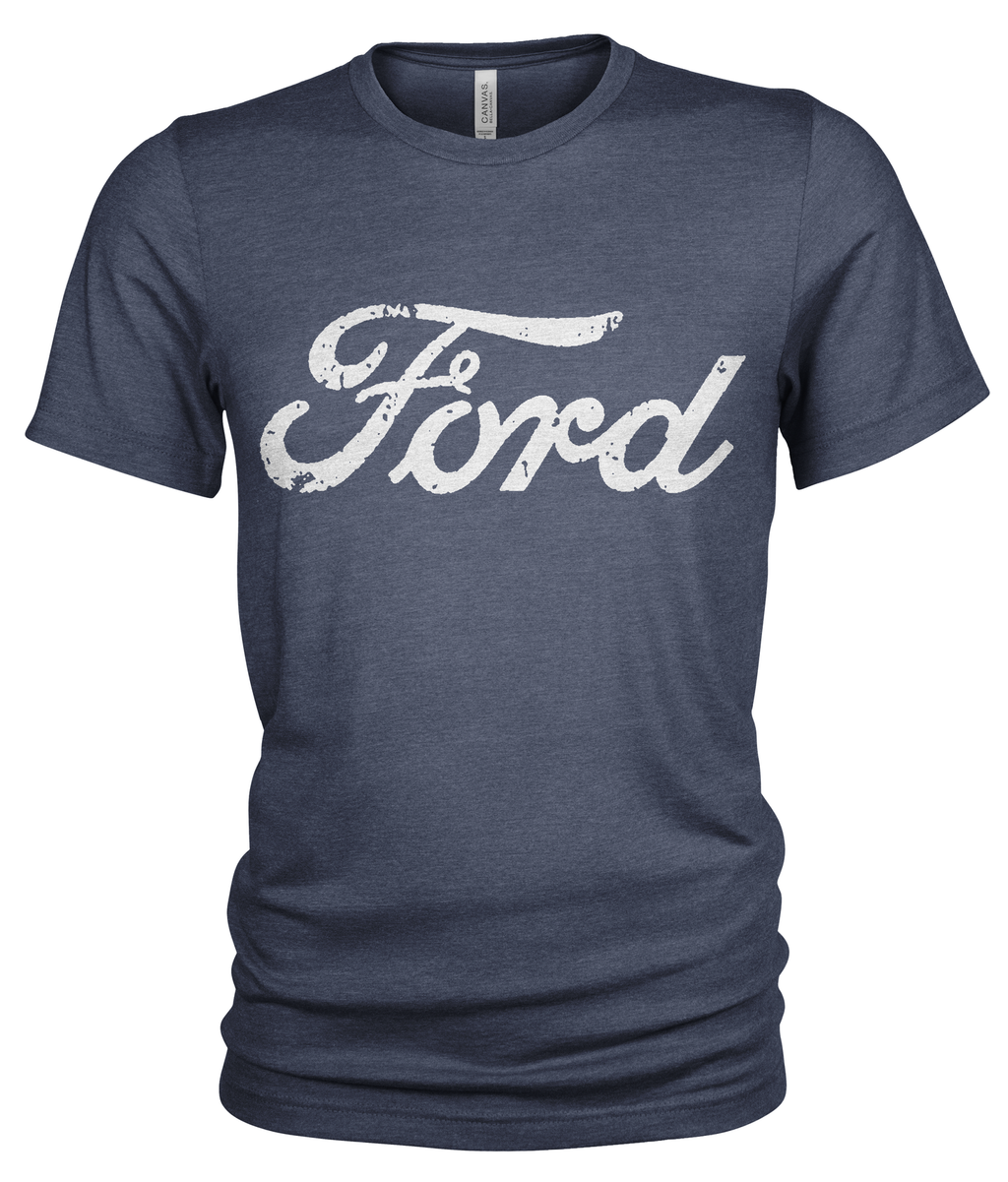 Ford Motor Company Vintage Script Logo T Shirt