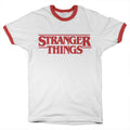 Stranger Things Logo Ringer T-Shirt
