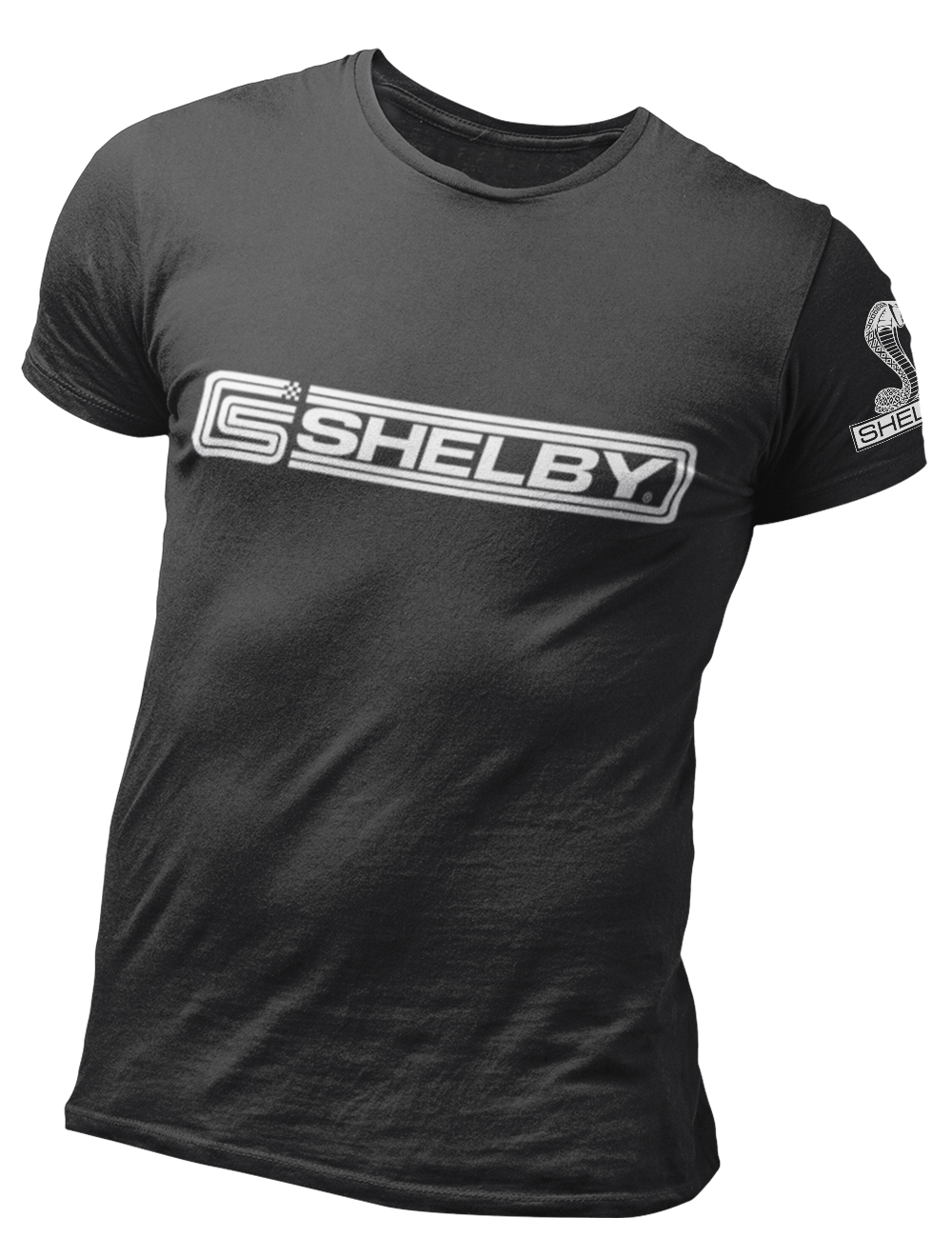 Carroll Shelby Cobra Banner Logo T-Shirt