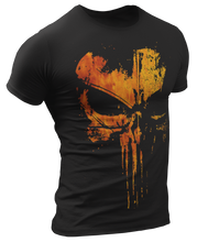 Load image into Gallery viewer, The Punisher Fire Skull Men&#39;s T Shirt
