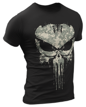 Load image into Gallery viewer, Military Camo Punisher Men's T Shirt

