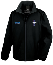 Load image into Gallery viewer, Ford Mustang Racing Softshell Jacket
